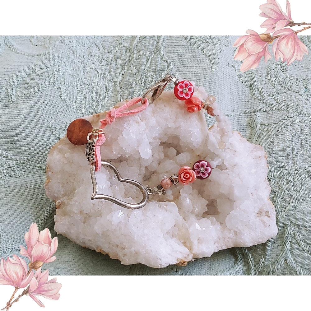 Lovely Rose Quartz Bracelet